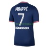 Maillot de Supporter Paris Saint-Germain Kylian Mbappé 7 Domicile 2021-22 Pour Homme